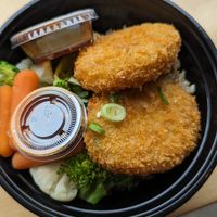 Croquette Katsu Special at The Poke Shack in Champaign