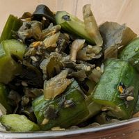 Pickled Cucumber Salad at The Poke Shack in Champaign