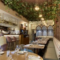 Inside  at Ruba Restaurant in Teddington