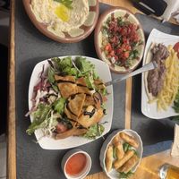   at Mezza Lebanese Cuisine in Rhodes