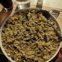 Vegan mushroom and truffle risotto at Sourtouko Mezedopolio - Σουρτουκω μεζεδοπωλειο in Thessaloniki