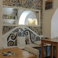 Indoor seatingg  at Aquasul in Tavira