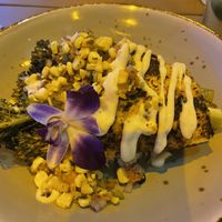 Blackened tofu steak was amazing!  at Coconut Charlie's in Panama City Beach