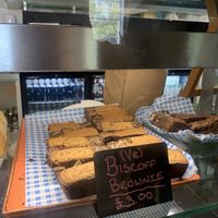 Vegan brownie   at The Reader Cafe in Liverpool