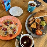 Vegan breakfasts and teas  #Veganuary at The Reader Cafe in Liverpool