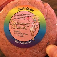 One of many types of cookies at Shimmy Shack in Plymouth