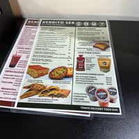 Menu   at Bendito Ser in Santos