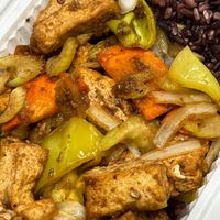   at Loving Hut in Brooklyn