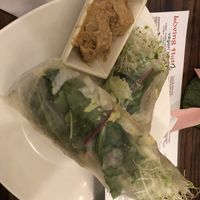 Alfalfa roll   at Loving Hut in Brooklyn