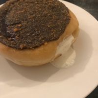 Most delicious S’mores donut ever.  at Loving Hut in Brooklyn