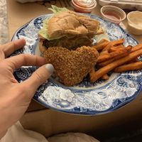 Nuggets are best part  at Loving Hut in Brooklyn