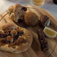 Sicilian starters at In Cottura - Home Vegan Restaurant in Palermo
