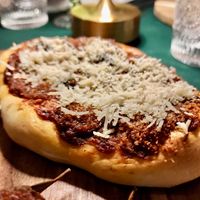 sfincione at In Cottura - Home Vegan Restaurant in Palermo