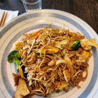 Stir-fried noodles at Åsö Noodles in Stockholm