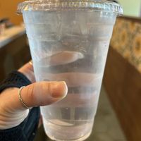 Not loving that water comes in disposable cups when dining in. 😕  at Masa Masa in Roseville