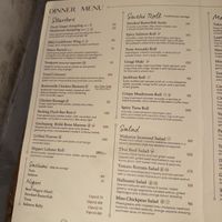 Menu april 2025  at Mostly in Mengwi