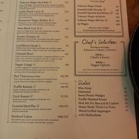 Menu april 2025  at Mostly in Mengwi