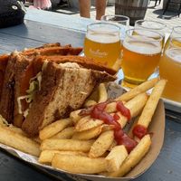 Vegan Reuben   at Reuben's Brews in Seattle