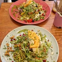 Vegan Spaghetti at IVY Bistro & Café in Hamburg