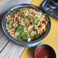 fried rice  at Krishna Vilas - Hoofddorp in Hoofddorp