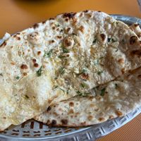 garlic naan (ask no butter)  at Krishna Vilas - Hoofddorp in Hoofddorp