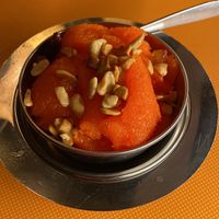 Kesari (dessert)   at Krishna Vilas - Hoofddorp in Hoofddorp