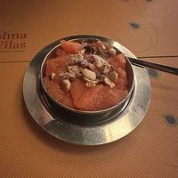 Kesari dessert  at Krishna Vilas - Hoofddorp in Hoofddorp