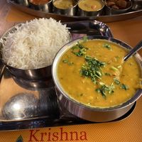 Dal fry: tasty and mildly spicy  at Krishna Vilas - Hoofddorp in Hoofddorp
