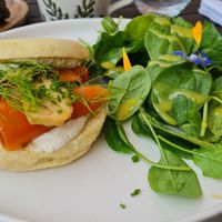 English muffin at Amarante in Geneva