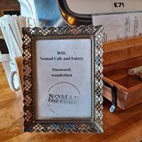 Dig the password at Nomad Cafe and Eatery in Ridgewood