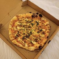 Buffalo Chick'n Pizza at Oleum in Baltimore