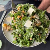 Kale Caesar Salad at Oleum in Baltimore