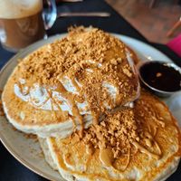 Biscoff Pancakes at Oleum in Baltimore