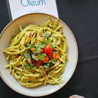 Pasta at Oleum in Baltimore