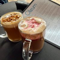 Lattes  at Oleum in Baltimore