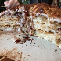 Tiramisu pancakes  at Oleum in Baltimore