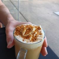 Cookie Butter Latte at Oleum in Baltimore
