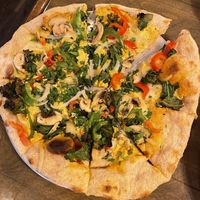 Brunch Quiche pizza 😋  at Oleum in Baltimore