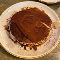 Tiramisu pancakes😋  at Oleum in Baltimore