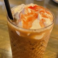 White chocolate strawberry oat milk latte😋  at Oleum in Baltimore