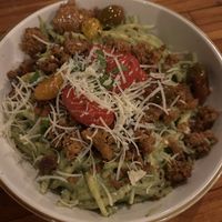 Pesto pasta  at Oleum in Baltimore