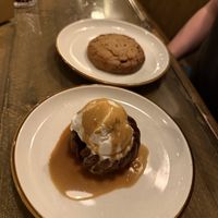 Cookie and sticky toffee pudding   at Oleum in Baltimore