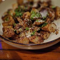 Batata Harra at Oleum in Baltimore
