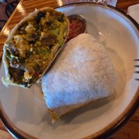 Breakfast burrito with steak at Oleum in Baltimore