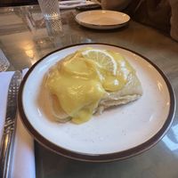 Lemon curd sweet roll  at Oleum in Baltimore