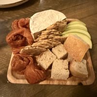 Cheese platter with Serrano ham  at Oleum in Baltimore