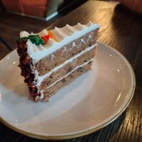 Carrot cake at Oleum in Baltimore