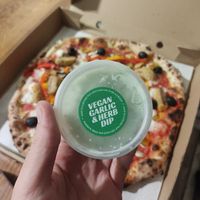 Vegan Dip at Yard Sale Pizza in North West London