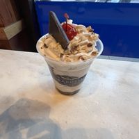 Non dairy Sundae  at Ghirardelli Ice Cream & Chocolate Shop in Las Vegas