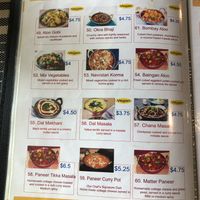 menu  at Curry Pot - TOul Kork Indian & Nepalese Restaurant in Phnom Penh